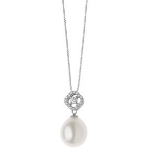 COLLANA CON PERLA COMETE