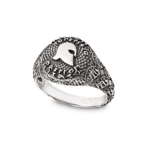 Anello Phayllos con elmo