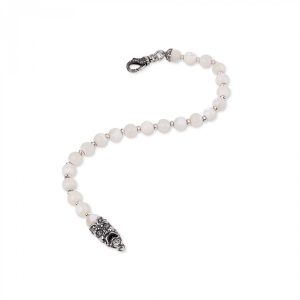 Bracciale di pietre madreperla con Maschera
