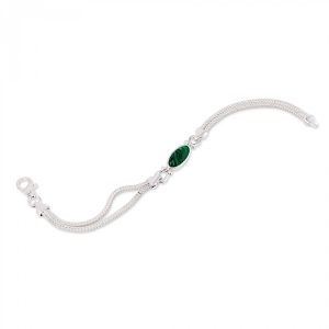 Bracciale doppio filo con elemento double face