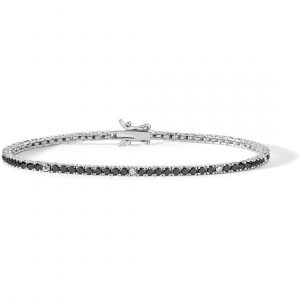 Comete bracciale Tennis uomo Argento 925 mis.19