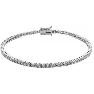 Comete Bracciale uomo Tennis Argento 925 mis.20