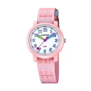OROLOGIO CALYPSO DA BAMBINA ANALOGICO ROSA