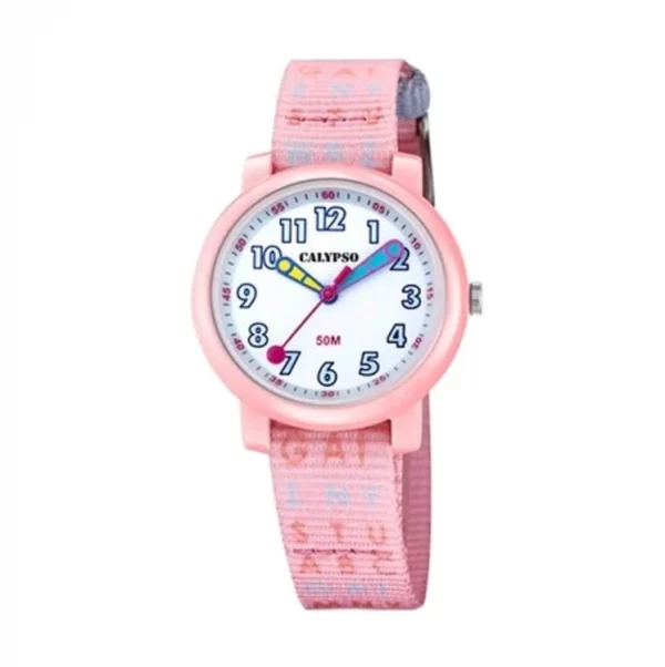 OROLOGIO CALYPSO DA BAMBINA ANALOGICO ROSA