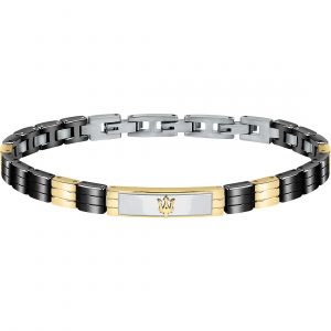 Bracciale Catena uomo Argento 925 gioiello Maserati