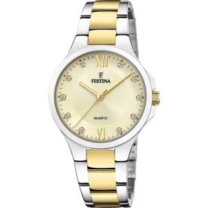 OROLOGIO FESTINA CHAMPAGNE DONNA