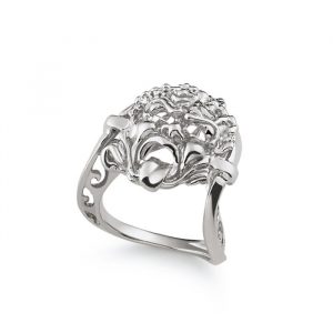 Anello con maschera GERARDO SACCO