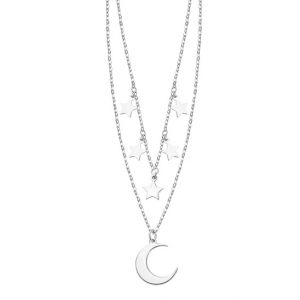collana donna argento Lotus Silver