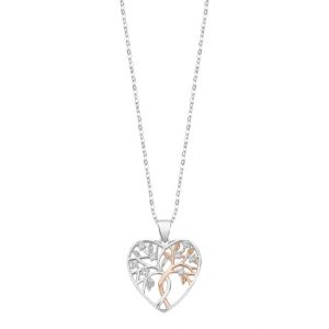 COLLANA DONNA LOTUS SILVER TREE OF LIFE LP3304-1/1 ARGENTO