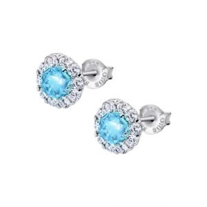 orecchini donna pure essential argento Lotus silver