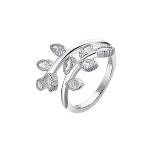 ANELLO DONNA LOTUS SILVER PURE ESSENTIAL LP1783-3/116 ARGENTO