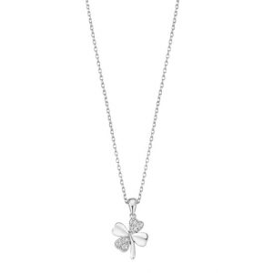 COLLANA DONNA QUADRIFOGLIO LOTUS SILVER LP3108-1/1 ARGENTO
