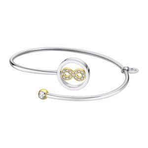 bracciale donna acciaio inossidabile 316L Lotus style