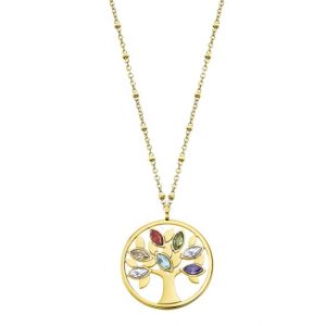 collana donna acciaio Lotus style