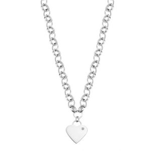 collana donna acciaio inossidabile 316L Lotus style