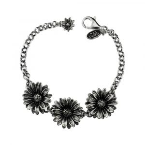 bracciale donna margherite argento Suali