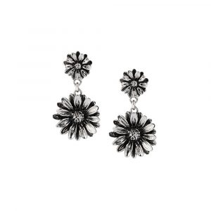 orecchini donna 2 Margherite argento Suali