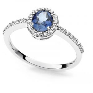 Anello donna oro bianco Ambrosia