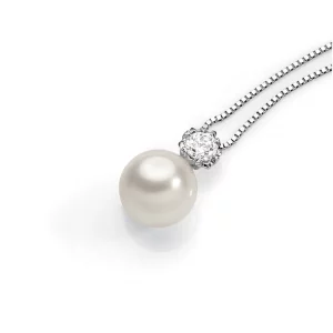 Collana donna oro bianco Ambrosia