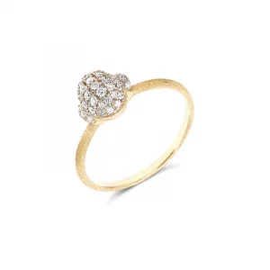 Anello donna “DANCING ÉLITE” in oro e pavè di diamanti Nanis