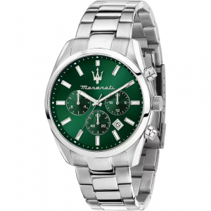 Orologio uomo solo tempo acciaio Maserati