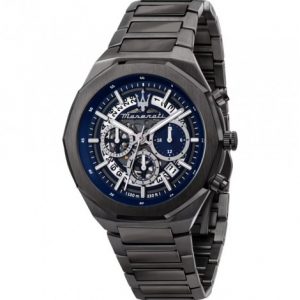 Orologio uomo solo tempo acciaio Maserati