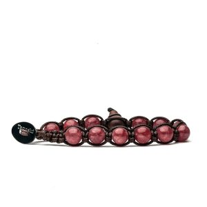 Bracciale unisex originale Giada Watermelon Tibetano Tamashii®