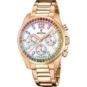 Orologio donna "RAINBOW" acciaio Festina