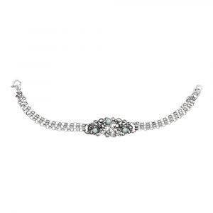 Bracciale donna argento “Zagara” con gemme di Madreperla Suali