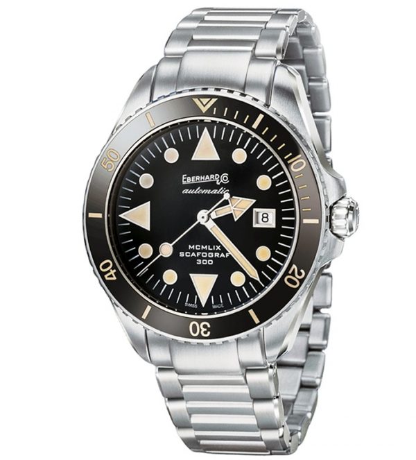 Orologio uomo acciaio Scafograf 300 MCMLIX Eberhard