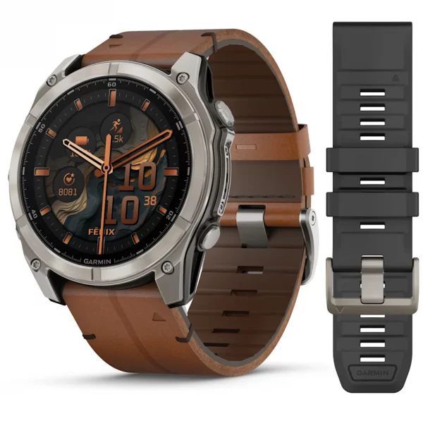 Orologio uomo fēnix® 8 - 51 mm, AMOLED Garmin