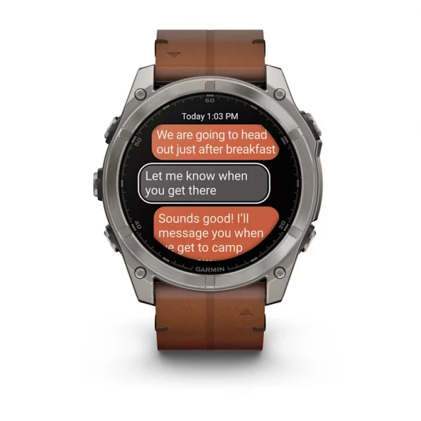 Orologio uomo fēnix® 8 - 51 mm, AMOLED Garmin - immagine 5