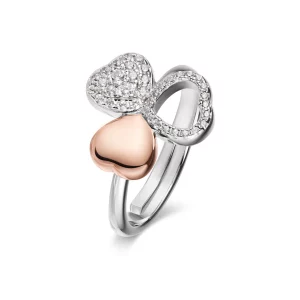 Anello donna argento trilogia Roberto Giannotti