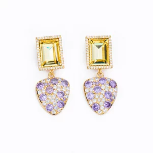 Orecchini donna Violet Reflex Barbieri