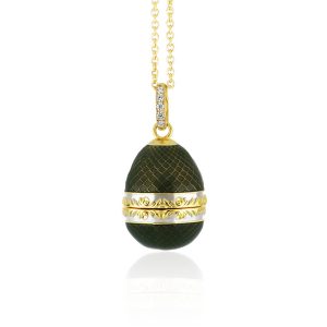 Collana con sorpresa donna argento Romanov Tsars Collection