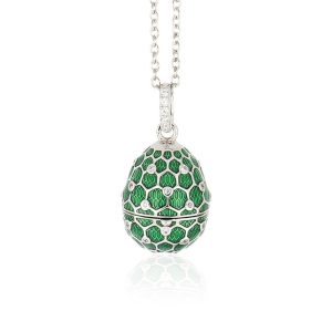 Collana con sorpresa donna argento Romanov Tsars Collection