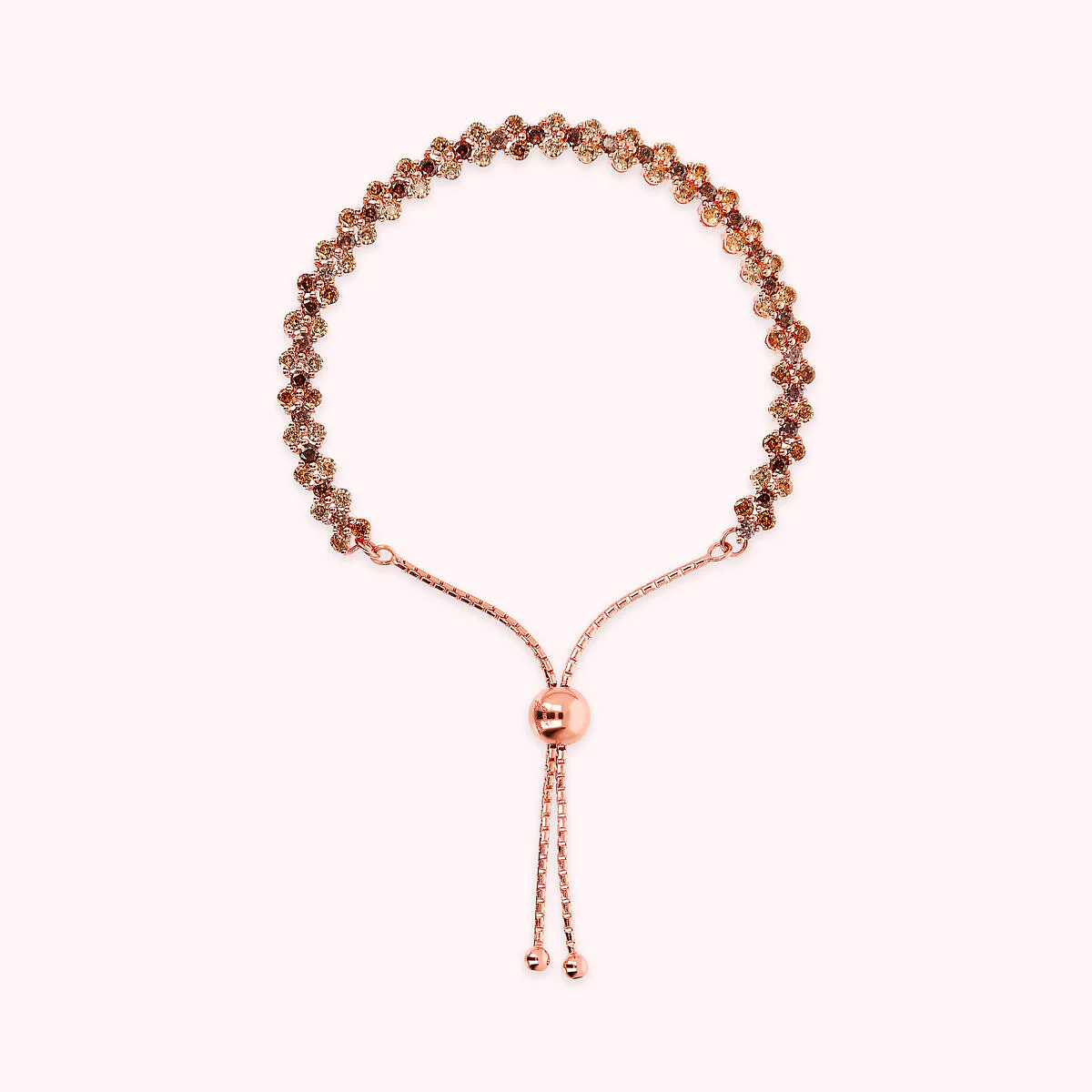 Bracciale Tennis Doppio con Cubic Zirconia Bronzallure - immagine 2