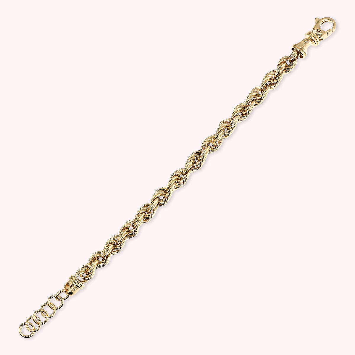 Bracciale donna Catena Corda Golden Bronzallure - immagine 2