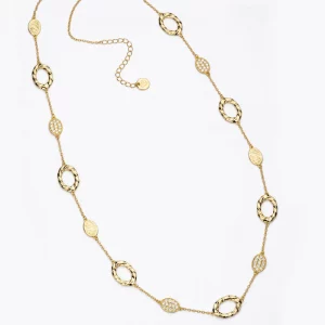 Collana lunga donna Pavè Torchon Barbieri