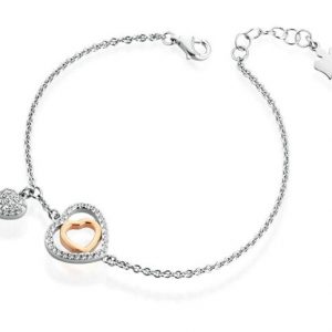 Bracciale donna trilogia con ciondolo cuore Roberto Giannotti