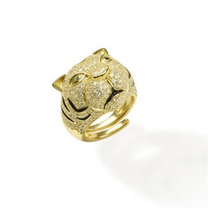 Anello donna argento placcato oro 18kt SUMATRA Misis