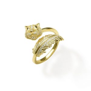 Anello donna argento placcato oro 18kt SUMATRA Misis