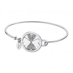 Bracciale donna Quadrifoglio acciaio LOTUS STYLE