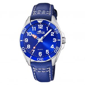 Orologio bambino acciaio/pelle LOTUS