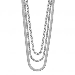Collana donna acciaio LOTUS STYLE