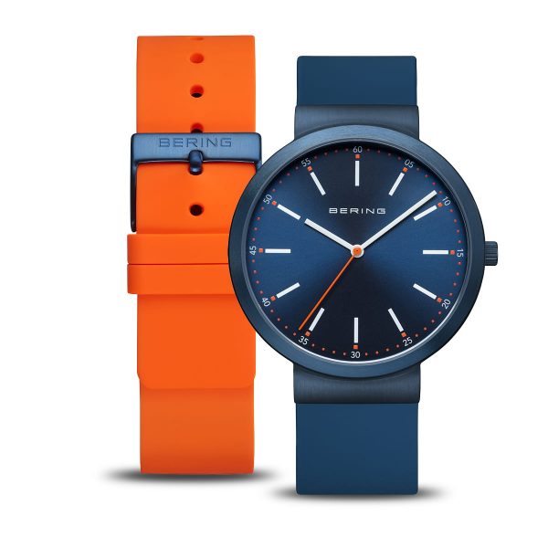Orologio uomo solo tempo acciaio Bering