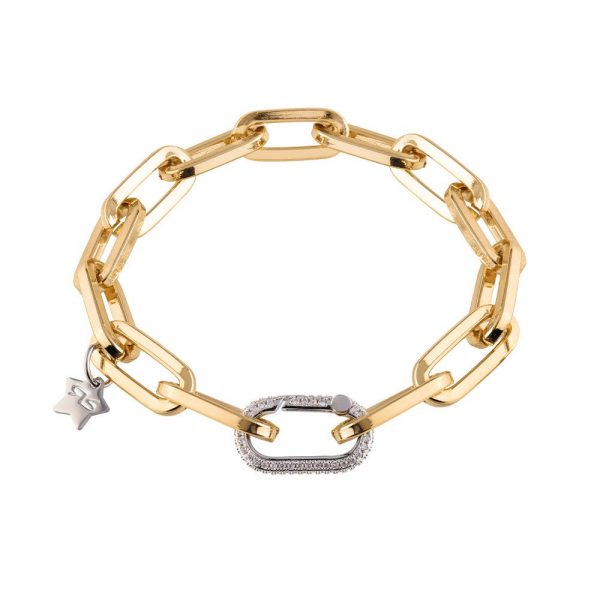 Bracciale donna a maglia liscia piccola Diva Rebecca