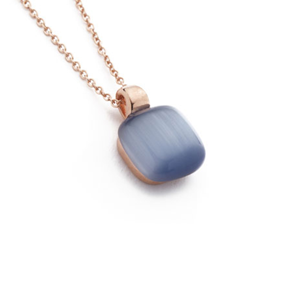 Collana donna con quarzo idrotermale Madì