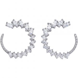 orecchini a cerchio donna Glamour Comete