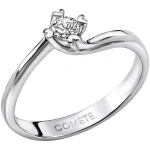 Anello fidanzamento Solitario Comete